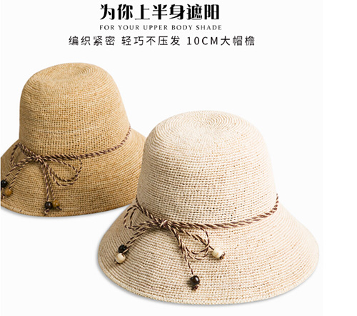 25-30歲搭配防曬顯氣質拉菲草帽該如何呢？
